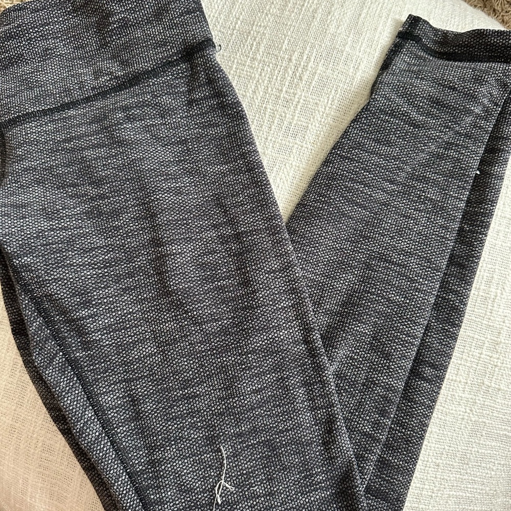 Lululemon charcoal thick leggings